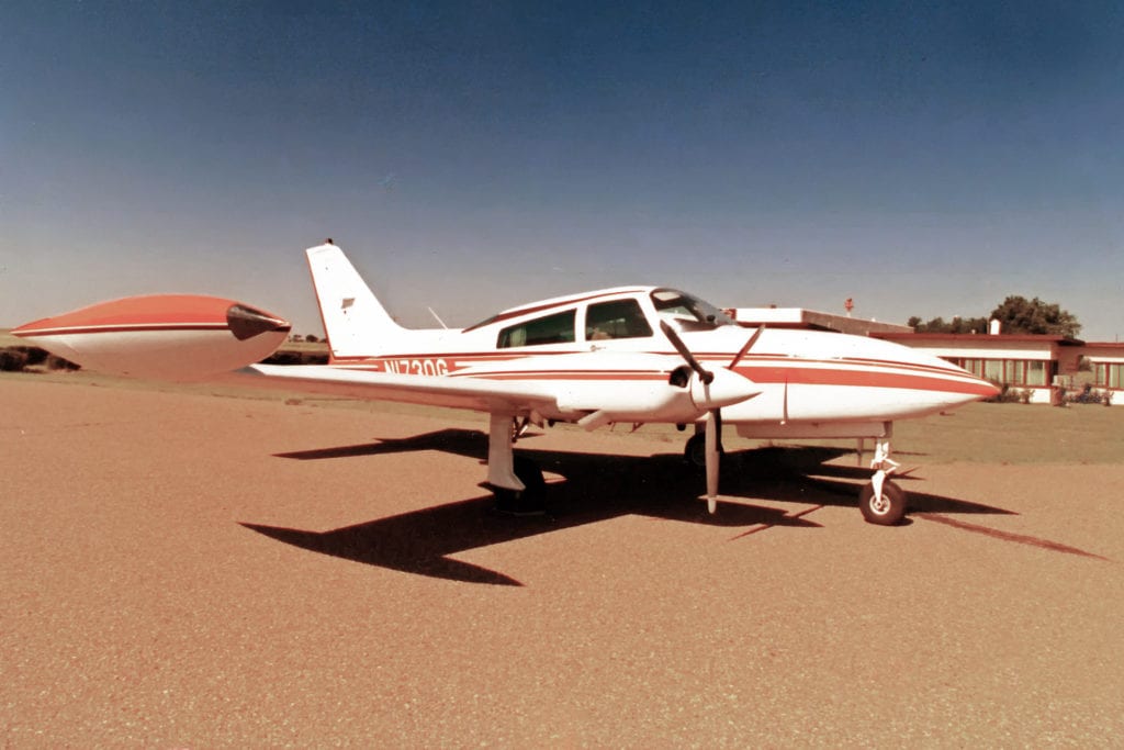 Cessna 310 Purchased as Company Plane